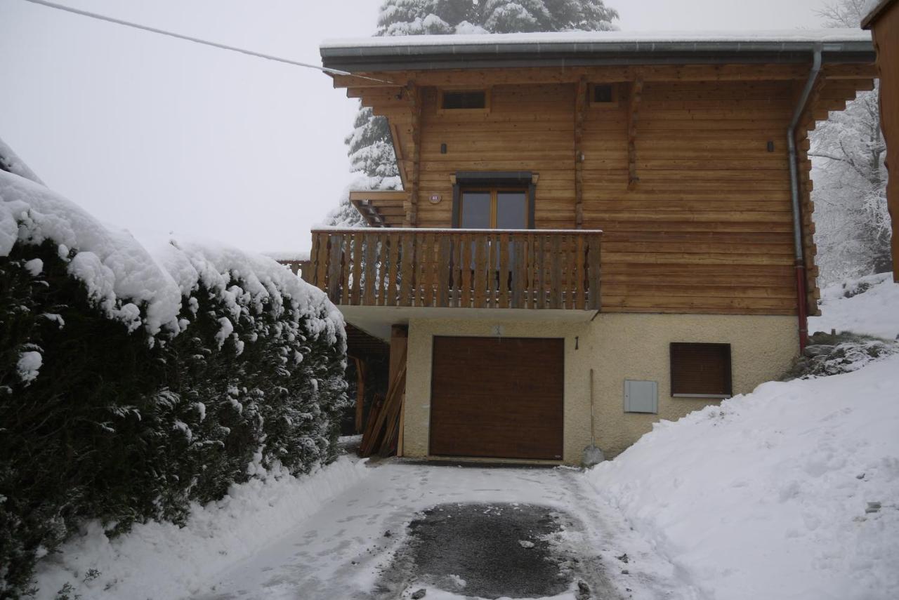 Chalet La Trouvaille Thollon-les-Memises Exterior foto